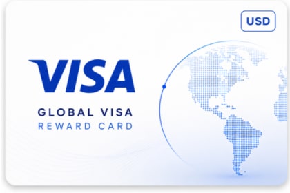 Global Visa Reward Card gift card